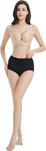 Selected Modal Panties for Women, High Rise Brief Underwear, Ultra Strechy, One Size Suit for S/M/L in Kuwait