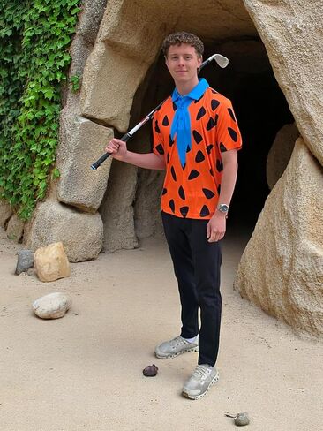 Funny Parody Golf Polo Shirt – Fun Movie Performance Quick Dry UPF Sun Protection Moisture Wicking Casual Wear Shocker Golf in Kuwait