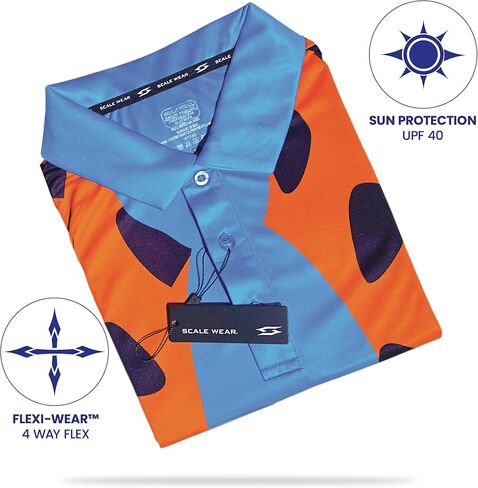 Funny Parody Golf Polo Shirt – Fun Movie Performance Quick Dry UPF Sun Protection Moisture Wicking Casual Wear Shocker Golf in Kuwait