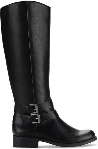 Style & Co. Womens Maliaa Faux Leather Riding Knee-High Boots in Kuwait