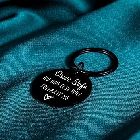 ACCOLIAMBER Gifts for Boyfriend from Girlfriend Drive Safe Keychain for Boyfriend Birthday Gifts Husband Valentines Christmas in Saudi Arabia