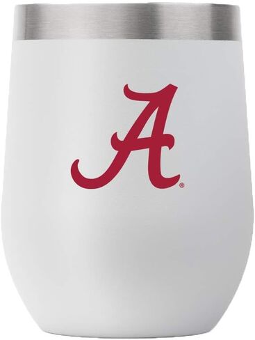 Gametime Sidekicks Miami 12oz Dark Orange Stemless Tumbler - Officially Licensed, 18/8 Stainless Steel, Double-walled, Vacuum-insulated, UV LED Printed Logos, Sweatless, Stays Hot/Cold - in Saudi Arabia