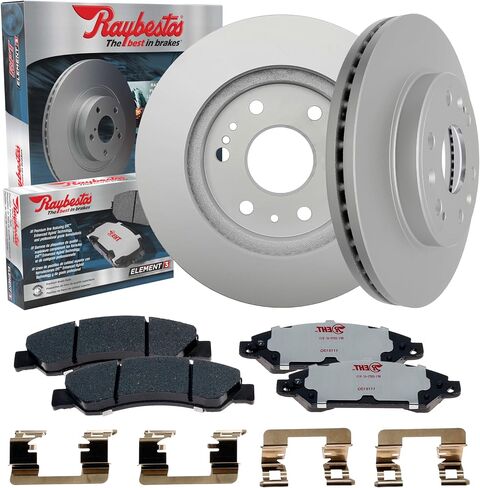 Raybestos E3K50010 Element3 Automotive Replacement Front Brake Kit Rotors and Hybrid Pads for Cadillac Escalade (ESV, EXT), Chevy Avalanche/Suburban/Tahoe, GMC Yukon/Yukon XL 1500 in Saudi Arabia
