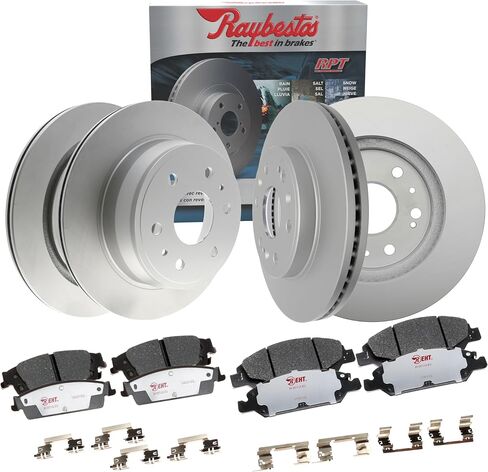 Raybestos E3K50015 Element3 Automotive Replacement Front Brake Kit Rotors and Hybrid Pads for Cadillac Escalade ESV/XTS, Chevy Silverado 1500/Suburban/Tahoe, GMC Sierra/Yukon/Yukon XL in Saudi Arabia