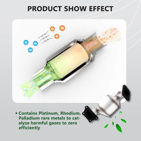 Front Left Catalytic Converter Compatible with 2014 2015 2016 2017 2018 Chevrolet Impala V6 3.6L, 2013 2014 2015 2016 Cadillac XTS V6 3.6L, Direct-fit(EPA Compliant) in Saudi Arabia