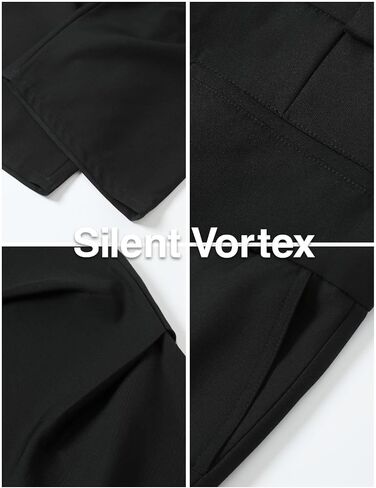 Men's Y2K Wide Leg Baggy Cargo Sweatpant Loose Hip Hop Ruched Techno Parachute Pants Streetwear in Saudi Arabia
