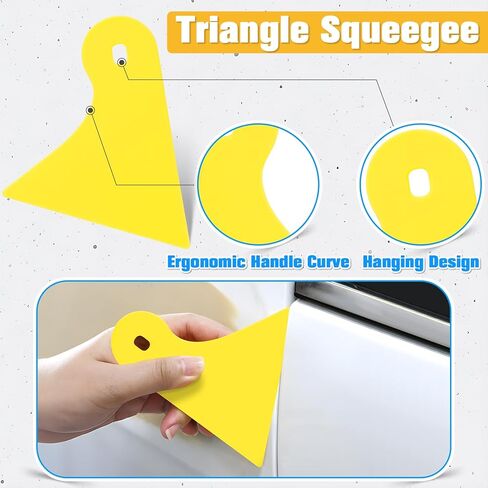 مجموعة تظليل النوافذ، مجموعة أدوات تغليف الفينيل مكونة من 15 قطعة، طقم تظليل لتغليف السيارة، فيلم الخصوصية، غشاء نافذة من الزجاج الملون، ورق الحائط، ومشروع الفينيل DIY، أدوات تظليل النوافذ يمكن للمبتدئين استخدامها in Kuwait