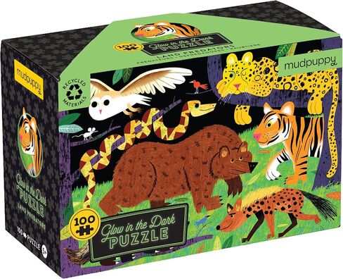 Mudpuppy Haunted Graveyard – 100 Piece Glow in The Dark Jigsaw Puzzle with A Scary Scene of Monsters and Creatures and Hidden Spooky Details in The Dark in Saudi Arabia