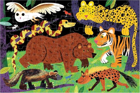 Mudpuppy Haunted Graveyard – 100 Piece Glow in The Dark Jigsaw Puzzle with A Scary Scene of Monsters and Creatures and Hidden Spooky Details in The Dark in Saudi Arabia
