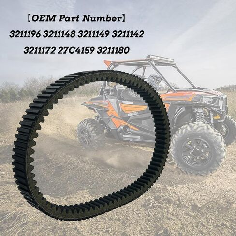 3211196 Polaris Drive Belt Compatible with Polaris General 1000/ Ranger XP Crew 1000 XP, RZR S EPS, EPS 2016-2018 3211180 3211172 3211218 in Saudi Arabia