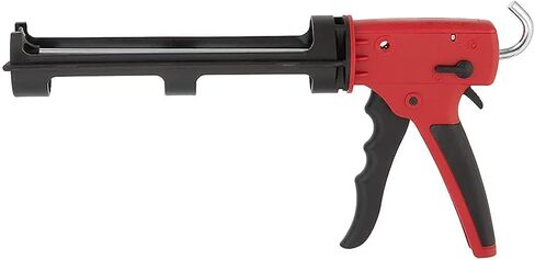 INTERTOOL Drip-Free Hand Caulking Gun, 10 oz. Tube, 10:1 Thrust Ratio, Lightweight Durable Body, Smooth Rod, Quiet Ratcheting HT-0027 in Saudi Arabia