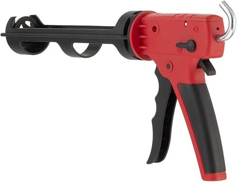 INTERTOOL Drip-Free Hand Caulking Gun, 10 oz. Tube, 10:1 Thrust Ratio, Lightweight Durable Body, Smooth Rod, Quiet Ratcheting HT-0027 in Saudi Arabia