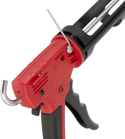 INTERTOOL Drip-Free Hand Caulking Gun, 10 oz. Tube, 10:1 Thrust Ratio, Lightweight Durable Body, Smooth Rod, Quiet Ratcheting HT-0027 in Saudi Arabia
