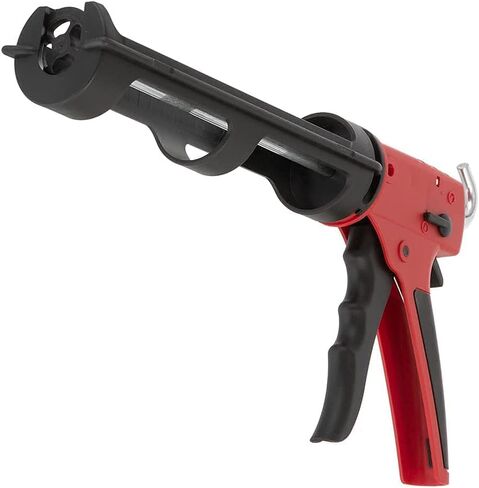 INTERTOOL Drip-Free Hand Caulking Gun, 10 oz. Tube, 10:1 Thrust Ratio, Lightweight Durable Body, Smooth Rod, Quiet Ratcheting HT-0027 in Saudi Arabia