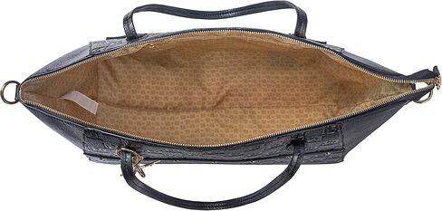 Badgley Mischka Caroline Vegan Leather Tote Weekender Travel Bag (Black) in Saudi Arabia