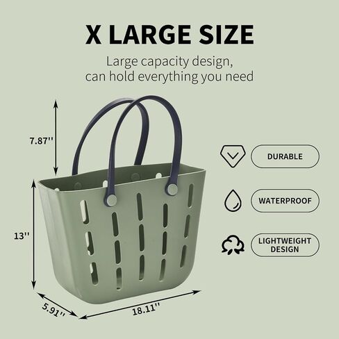 أكياس X-Large Eva Beach للنساء ، حقيبة حمل كبيرة مقاومة للماء للشاطئ ، حمام السباحة ، أكياس حمل السفر in Kuwait