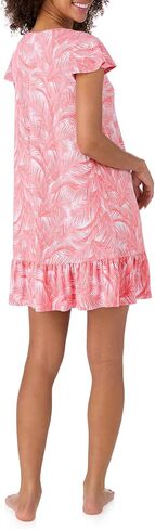 Tommy Bahama - Women's Short Nightgown, Short Sleeve Stretch Jersey Ruffle Hem Dress for Sleep or Lounge in Saudi Arabia
