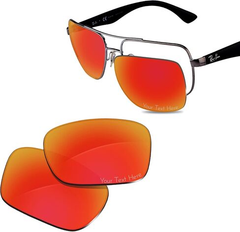 100% Precise-Fit Replacement Sunglass Lenses for RayBan RB3483 60mm in Saudi Arabia