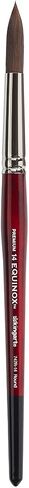 KINGART Premium Equinox 747R-8 Round Series Watercolor Artist Brushes, Synthetic Squirrel Hair, Short Handle, Size 8 in Saudi Arabia