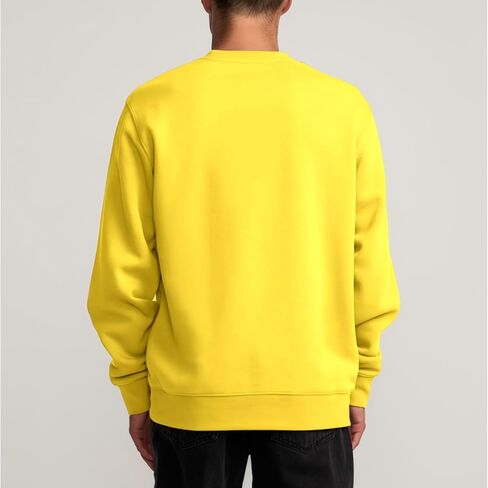 Men's Crewneck Sweatshirt Long Sleeve Fleece Sweatshirts Breathable Lightweight Crew Neck Pullover Sweatshirts in Kuwait