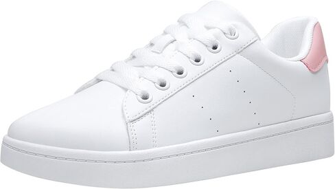 Vepose Women's Fashion Sneakers, Lace Up Low Top Platform Tennis Shoes | Comfortable fashion walking shoes, low top, memory foam cushioning, lace up, cute style for work, travel and weekends in Kuwait