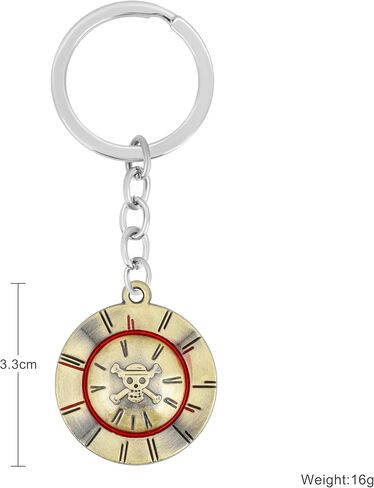 سلسلة مفاتيح أنيمي واحدة مع جولي روجر سحر ، قطعة واحدة ميرش مع صندوق هدايا ، مفاتيح للقراصنة الحقيقيين in Kuwait