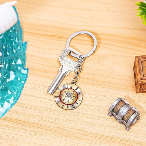 سلسلة مفاتيح أنيمي واحدة مع جولي روجر سحر ، قطعة واحدة ميرش مع صندوق هدايا ، مفاتيح للقراصنة الحقيقيين in Kuwait