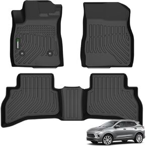ANBINGO® Floor Mats & Cargo Liner for Buick Encore GX AWD, 2020-2025 Preferred | Select | Essence, 2024-2025 Sport Touring | Avenir, (Cargo Tray in Upper Deck Position)