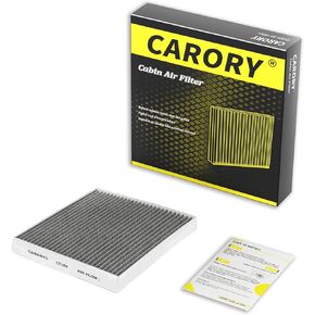 Cabin Air Filter w/Activated Carbon for Hyundai Kona 18–23, Tucson 16–21, Veloster 19–21, Veloster N 19–21, Venue 20–23, Kia Seltos 21–23, Soul 20–23, Soul EV 21–23, Sportage 17–22 and More