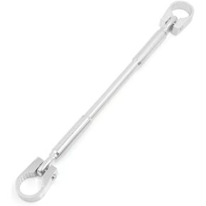 uxcell Universal Motorbike 22mm Handlebar Cross Bar Balance Beam Silver Tone