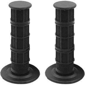 BELOMI 7/8" Motorcycle Hand Grips, 2PCS 22mm 24mm Anti-Slip Rubber Comfortable Racing Handlebars Cover, Motorbikes Protection Accessories, Universal for Offroad, Dirt Bike, ATV(Black1)
