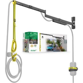 Barkan 63 "PROTTECTION EV Cable Cable Cable Arm ، ضمان 5 سنوات ، طلاء الزنك المقاوم للطقس الداخلي والخارج