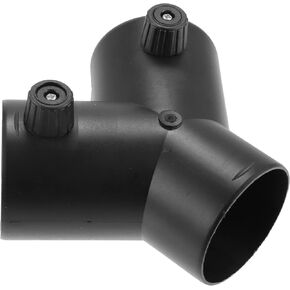 60mm Diesel Heater Duct Connector 3 Way Parking Air Heater Ducting Vent Outlet Connector with Adjustable Valve to Control Air Volume Fits for Eberspacher Webasto Heater (Y Branch 60mm)