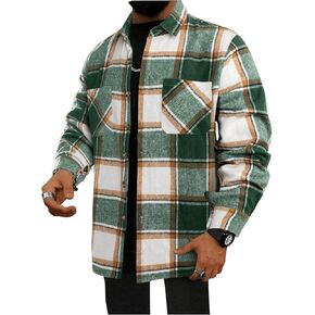 سولي Soly Hux Men Men Plaid Stack Stack