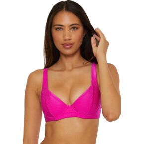 BECCA Women's Monte Carlo Underwire Bikini Top, Adjustable, Swimwear Separates