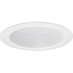 Juno V3024 WWH LED حافة مخروطية الشكل دائرية بيضاء اللون، 6 بوصة