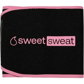 Sports Research Sweet Sweat Eco Waist Trainer - Premium Sweat Enhancing Fitness Belt for Women & Men - 4 Adjustable Sizes