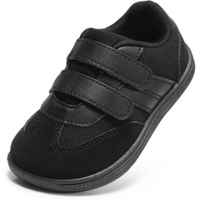 Toddler Wide Toe Box Shoes:Boys Barefoot Shoes Kids Walking Shoes Boy Sneakers Non-Slip Zero Drop Shoes,Toddler First Walking Shoes Comfort Tennis Outdoor Activities