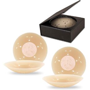 Nipple Covers For Women Sticky Bra Silicone Breast Pads Adhesive Reusable Pasties Strapless Dresses Outfits Set