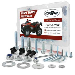 260pcs atv bood bolt kit ملائمة لـ Trx70 Trx90 Trx125 Trx200 Trx250 Trx300 Trx350 Trx500 Trx520 Trx400 Trx420 Trx450 Trx650 Trx680 Trx700 Body Bolts Kit