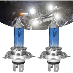 H7 Headlight Bulb H7 Halogen Head Light Bulbs, Ultra White Bright Halogen Headlight Bulb 12V 100W High Beam Low Beam Fog Light Bulbs, Universal Light Lamp for Most Cars, Trucks, SUVs (H7)