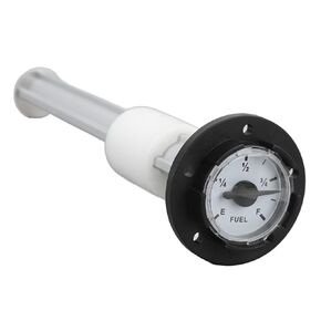 Fuel Tank Cap Gauge Universal Mechanical Gas Cap Gauge with High Precision Display for Yachts Cars Trucks and Farm Vehicles