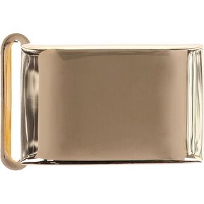 Trafalgar 25mm Smooth Polished Gold Belt Compression Buckle