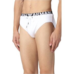 Emporio Armani Men's Standard Logo Band Swim Brief