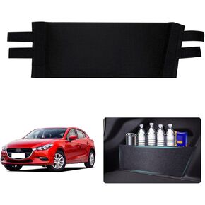 Rear Trunk Organizer Side Divider Sticker fit for 2014-2018 Mazda 3 Hatchback Trunk Side Storage Baffle Partition Board for Mazda 3 Hatchback Accessories 1PCS