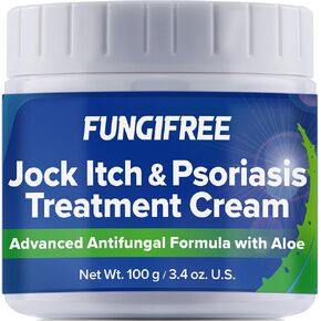Jock Itch Cream Treatment for Men: Athletes Foot Treatment Antifungal Extra Strength for Humans Miconazole Healing Severe Skin Itchy Cure Tinea Versicolor Psoriasis Eczema (3.4 Oz, Pack of 1)