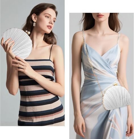 Women's Evening Handbags,Clutch Bag,Pearl Clutch,Seashell Purse,Dress Evening Bag,Women's Wedding Party in Kuwait
