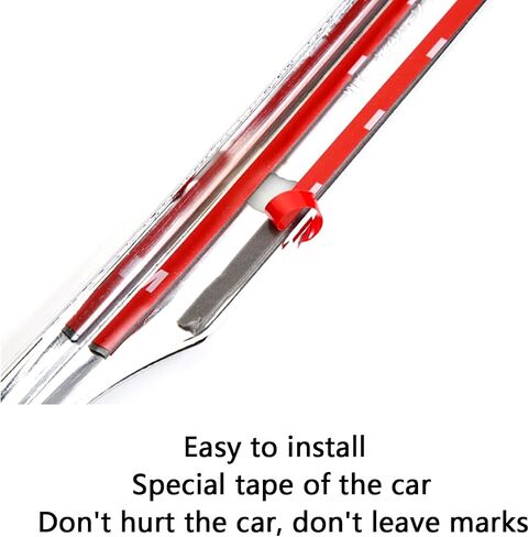 Car Accessories Tail Gate Grille Decoration Protector Guard Plate Fit For Toyota C-HR CHR 2018-2023 Rear Exterior Trunk Streamer Cover Trim Carbon Fiber ABS 1 PC in Saudi Arabia