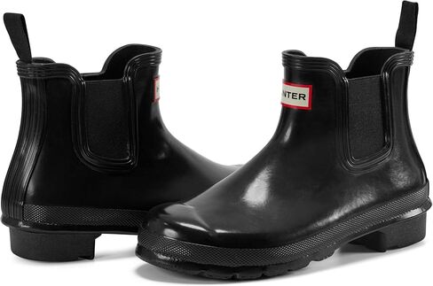 Hunter Women's Original Gloss Chelsea Boots in Saudi Arabia