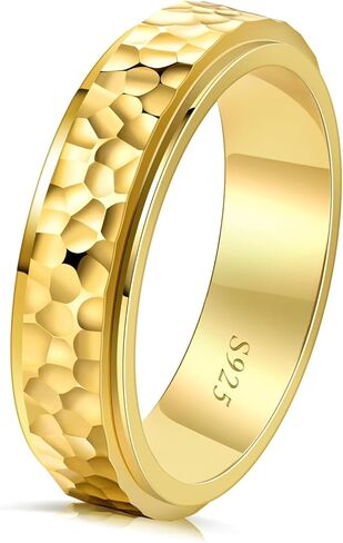 خاتم الدوار المدمر Lyttmab ، حلقة تململ للرجال ، حلقة القلق للنساء ، حلقة مطرقة in Kuwait